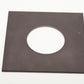 Sinar? Lens Board 5.5" square w/Copal 3 Opening