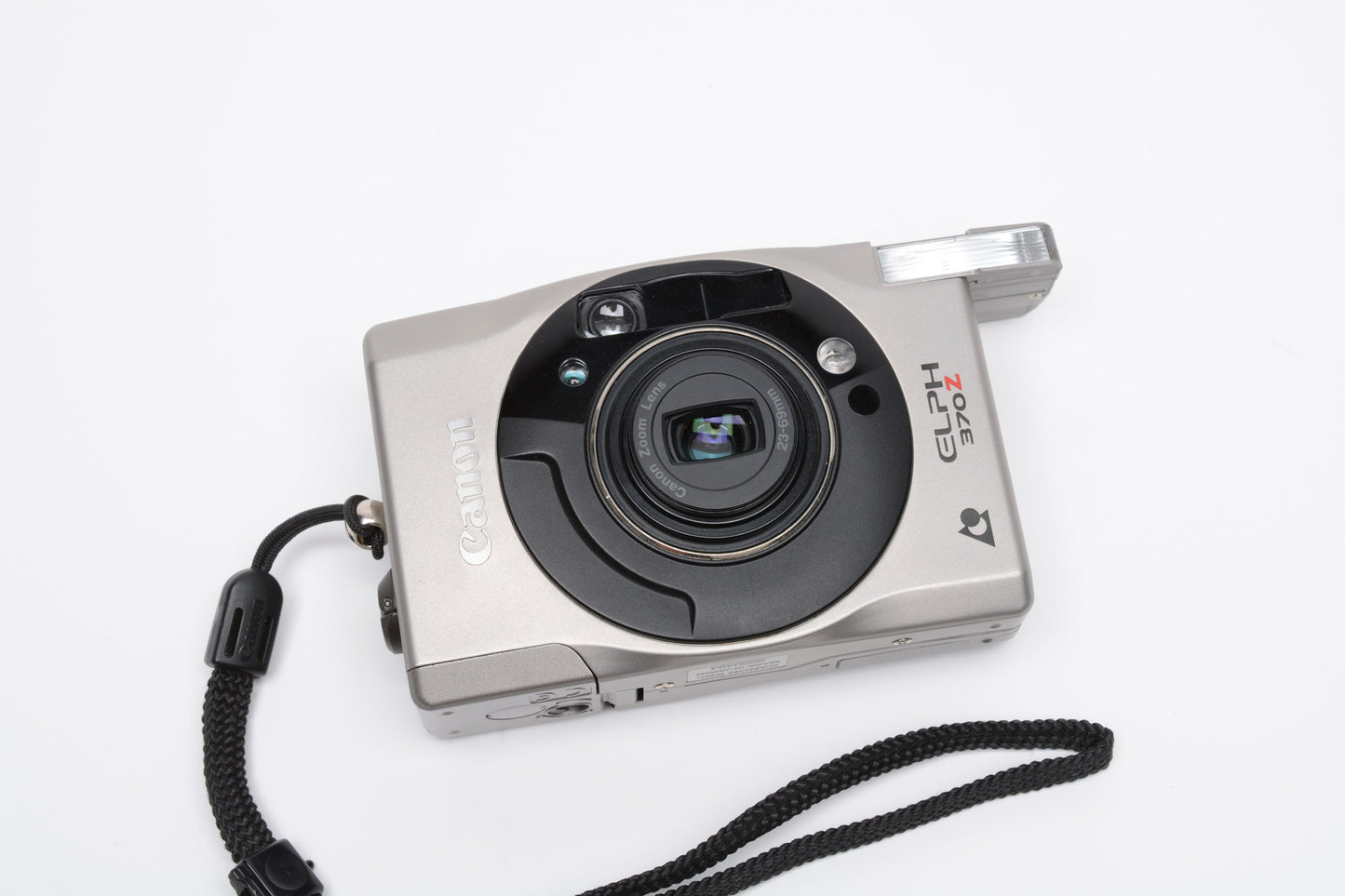 Canon Elph 370Z APS camera w/case, tripod, film!, Tested, Mint-