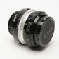 Nikon Nikkor-S.C 50mm f1.4 Non-AI Prime lens, caps, sharp! Nice