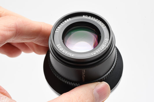 TTArtisan 35mm F1.4 APS-C Manual Focus Lens for Nikon Z Mount + Caps