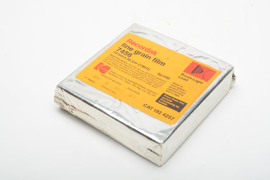 Kodak Recordak Fine Grain 16mm 100' film 7456 #192 4257 Expired 03/1979
