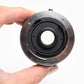 Deitz 28mm f2.8 MC wide angle lens for Olympus OM mount, caps, clean
