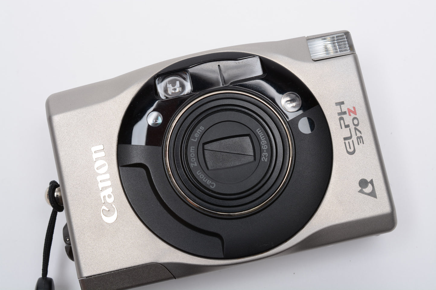 Canon Elph 370Z APS camera w/case, tripod, film!, Tested, Mint-