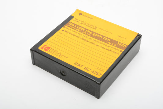 Kodak Recordak Fine Grain 16mm 100' film 7456 #192 4257 Expired 11/1983