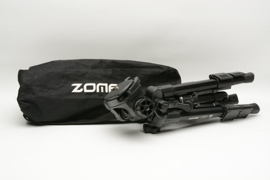 Zomei Q100 Mini travel tabletop tripod in case, Very clean, Great!