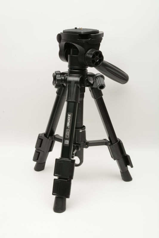 Zomei Q100 Mini travel tabletop tripod in case, Very clean, Great!