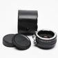 Vivitar 2X-3 MC Teleconverter for Nikon F mount w/caps+case, nice and clean