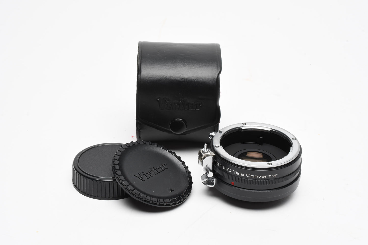 Vivitar 2X-3 MC Teleconverter for Nikon F mount w/caps+case, nice and clean