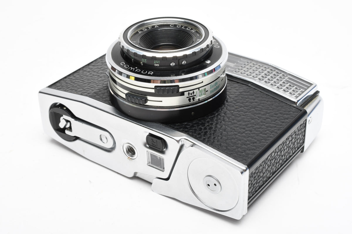 Agfa Optima 500 35mm Rangefinder Camera With Case, Tested, Works!