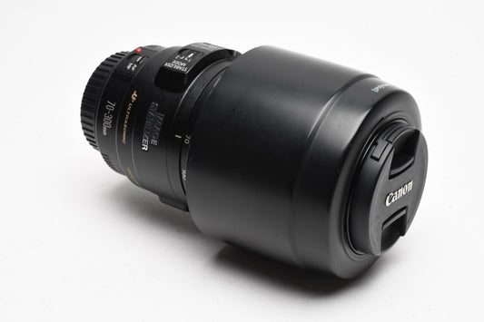 Canon EF 70-300mm f4-5.6 IS USM zoom lens, Hood, *Good