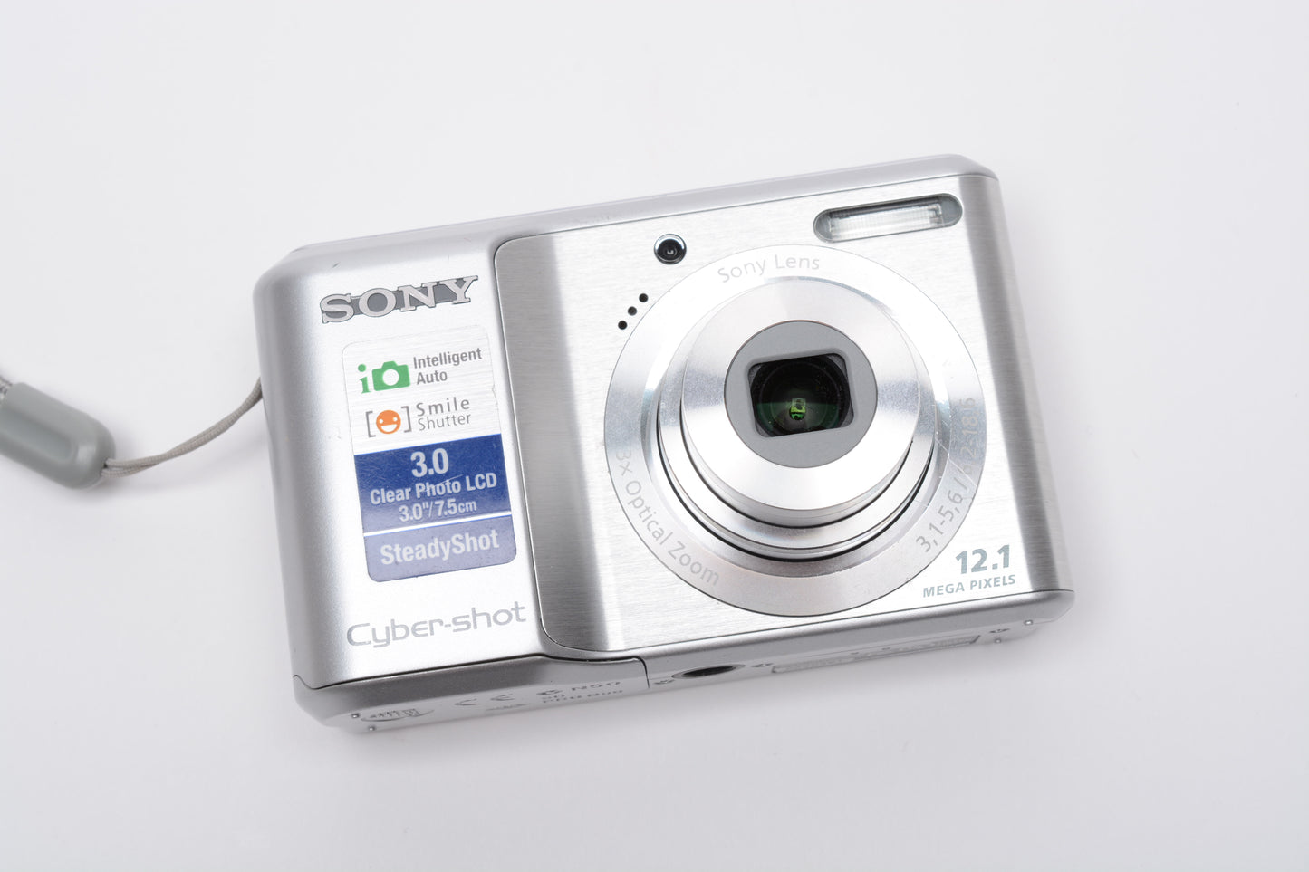 Sony SteadyShot DSC-S2100 12.1MP Digital Point&Shoot, Clean, +16GB SD card