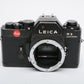 Leica R3 Electronic 35mm SLR body (Black), Boxed, strap+papers, tested