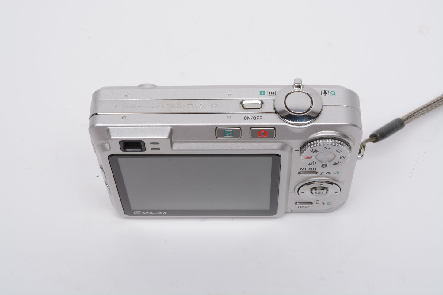 Casio EX-Z850 8.1MP Difital Point&Shoot bundle, Cradle, 2Batts, SD, Great!