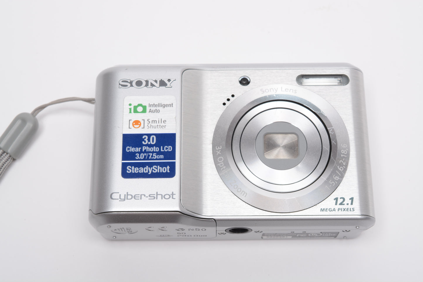 Sony SteadyShot DSC-S2100 12.1MP Digital Point&Shoot, Clean, +16GB SD card