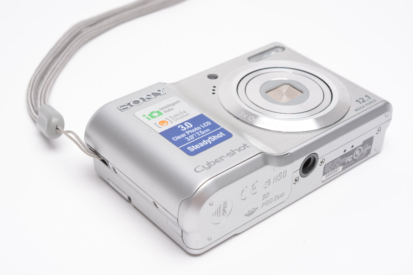 Sony SteadyShot DSC-S2100 12.1MP Digital Point&Shoot, Clean, +16GB SD card