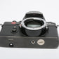 Leica R3 Electronic 35mm SLR body (Black), Boxed, strap+papers, tested