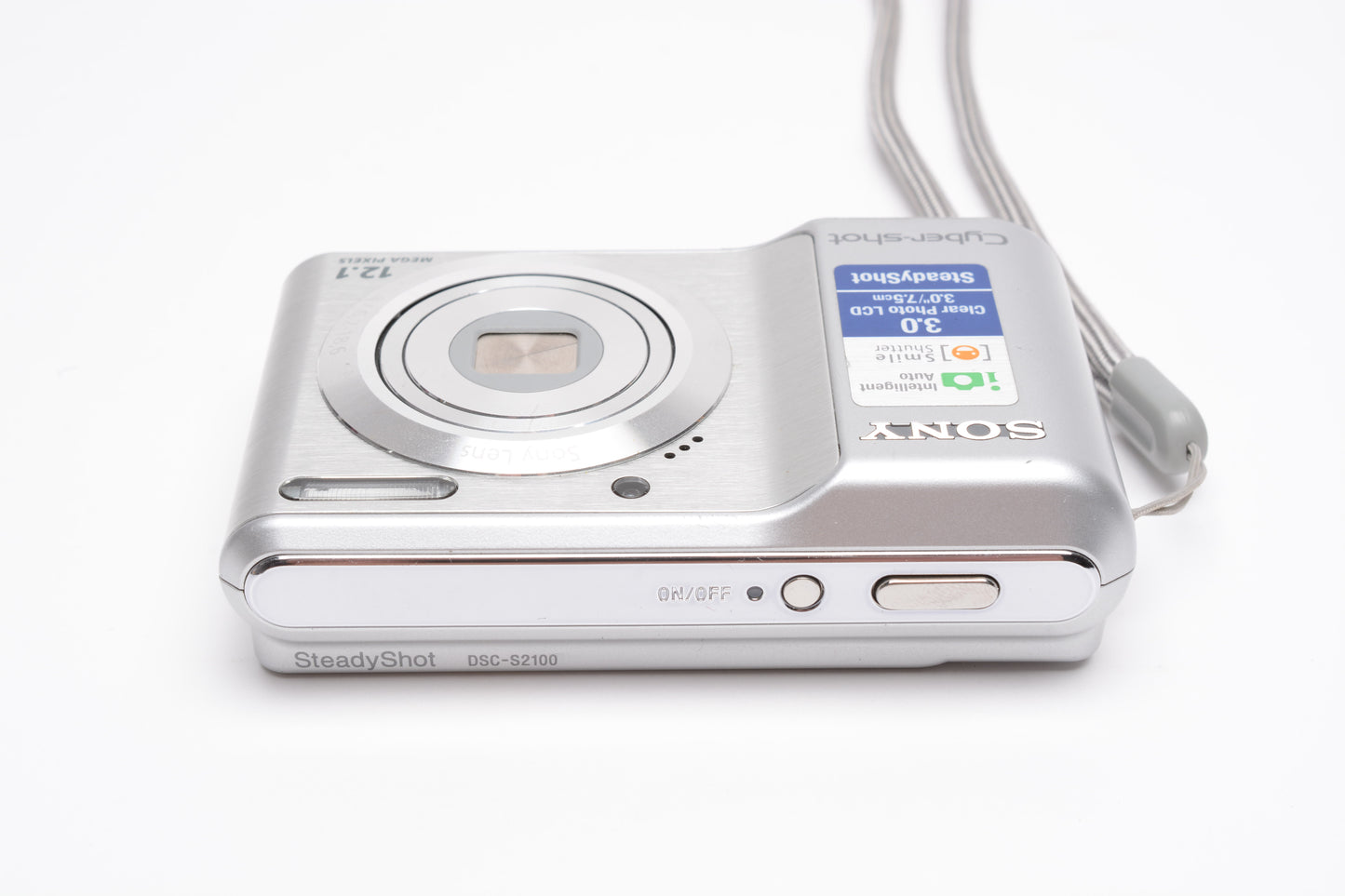 Sony SteadyShot DSC-S2100 12.1MP Digital Point&Shoot, Clean, +16GB SD card