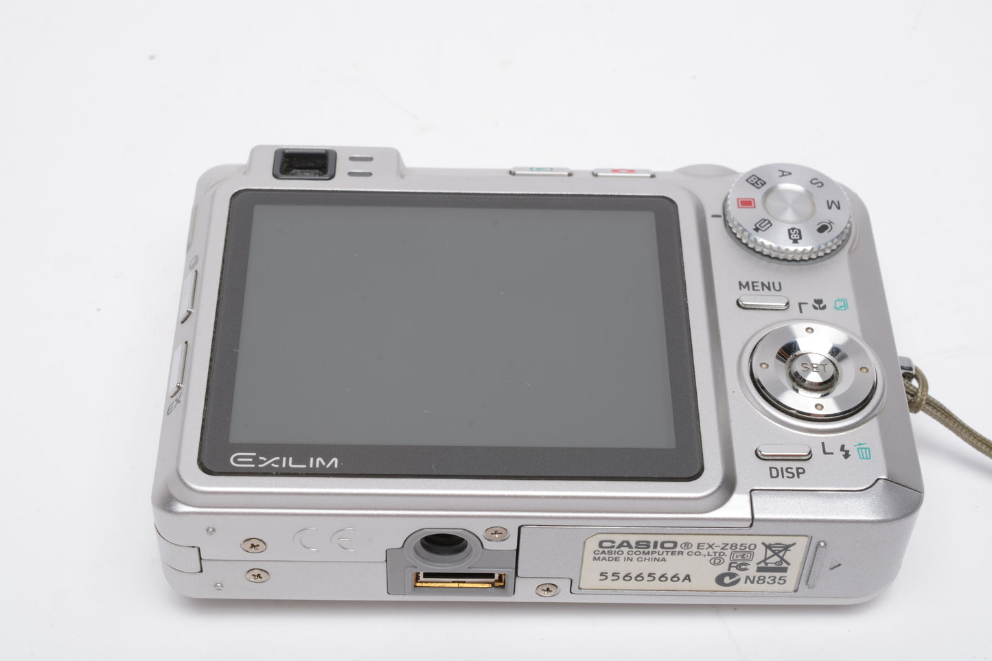 Casio EX-Z850 8.1MP Difital Point&Shoot bundle, Cradle, 2Batts, SD, Great!