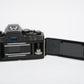 Leica R3 Electronic 35mm SLR body (Black), Boxed, strap+papers, tested