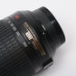 Nikon AF-S Nikkor 55-200mm F4-5.6G ED DX VR zoom lens, caps+Pouch