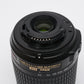 Nikon AF-S Nikkor 55-200mm F4-5.6G ED DX VR zoom lens, caps+Pouch