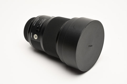 Sigma 20mm f1.4 DG Art lens Canon EF Mount - Bargain, *Read