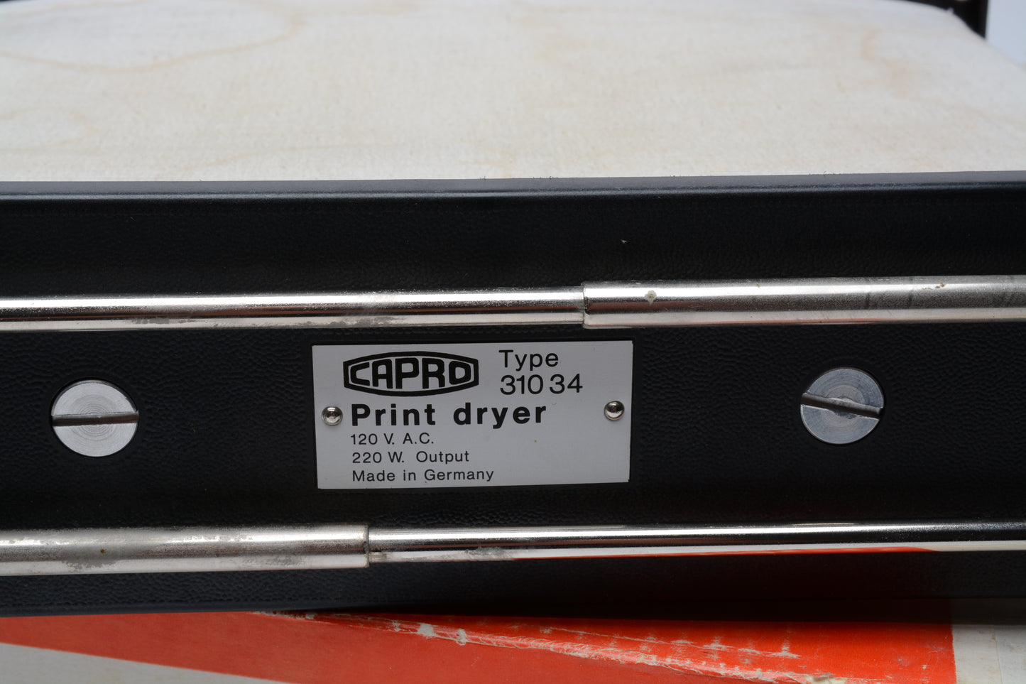 Capro Double sided 8x10 paper dryer, very clean, tested, boxed