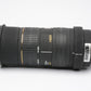 Sigma EX 50-500mm F4-6.3 D APO HSM For Nikon, Case, collar, UV, Manual Focus Only!