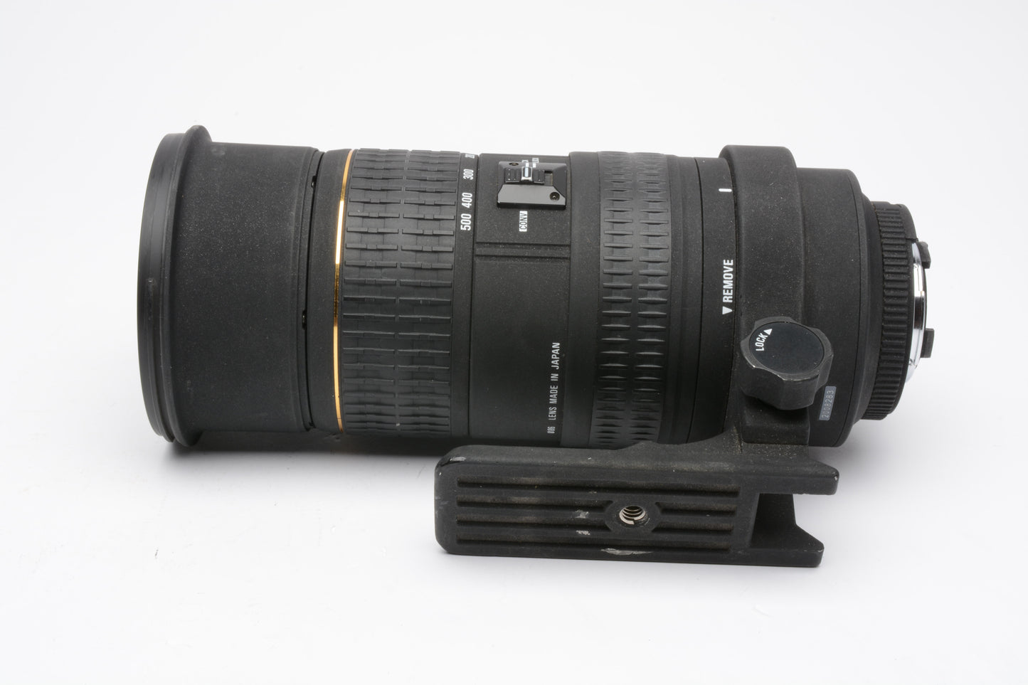 Sigma EX 50-500mm F4-6.3 D APO HSM For Nikon, Case, collar, UV, Manual Focus Only!