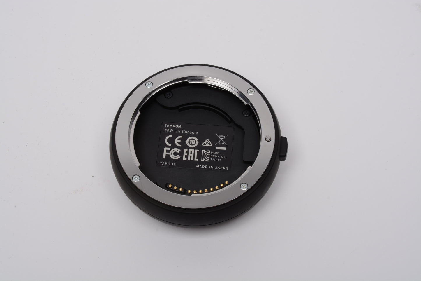 Tamron TAP-In Console TAP-O1E for Canon, Cap, USB Cable, Clean