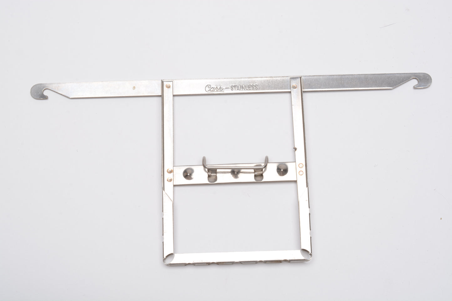 6X Carr Stainless Steel Cut Film Hanger for 2 1/4 x 3 1/4 Film