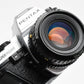 Pentax Super Program 35mm SLR w/50mm F1.7 lens, strap, tested Great!