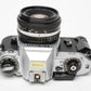 Nikon FG 35mm SLR w/50mm F1.8 E Lens, new seals, case, strap, Nice!