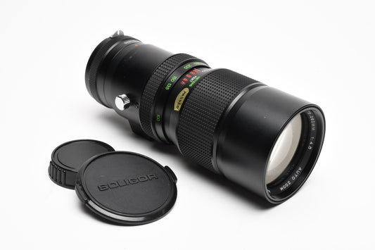 Vivitar 75-260mm F4.5 Zoom Lens Nikon F Mount, Caps, Very Clean