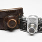 Exakta V w/Tessar 50mm f3.5 lens, UV, Tested, works well