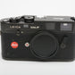 Leica M4-P 35mm Black body #10415, Boxed, CLA'd, Great!