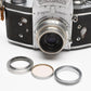 Exakta V w/Tessar 50mm f3.5 lens, UV, Tested, works well