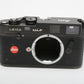 Leica M4-P 35mm Black body #10415, Boxed, CLA'd, Great!