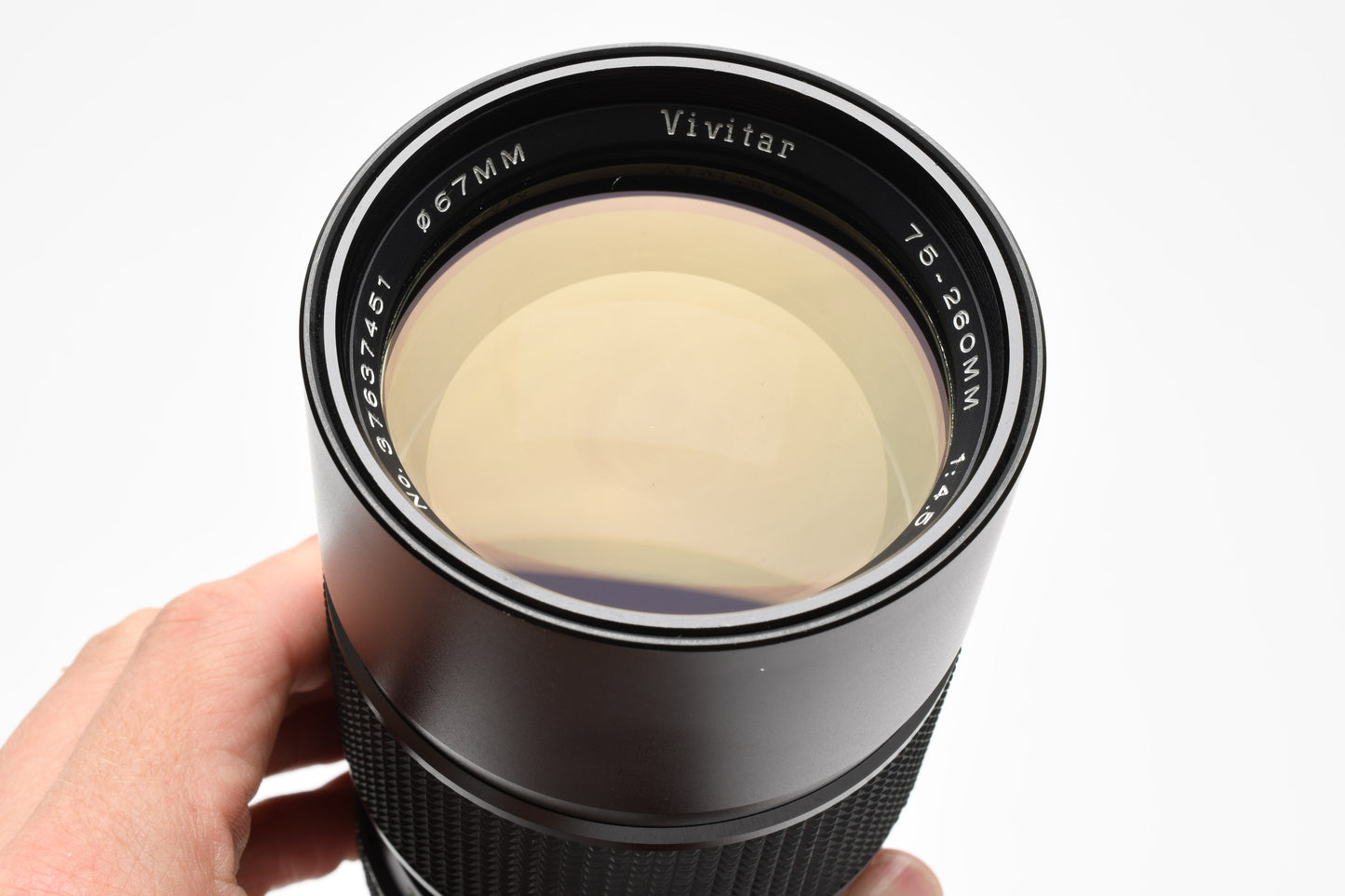 Vivitar 75-260mm F4.5 Zoom Lens Nikon F Mount, Caps, Very Clean