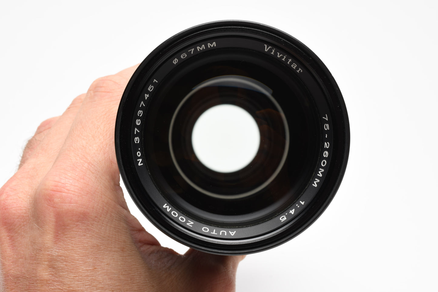 Vivitar 75-260mm F4.5 Zoom Lens Nikon F Mount, Caps, Very Clean