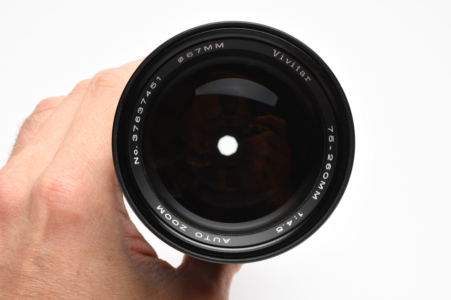 Vivitar 75-260mm F4.5 Zoom Lens Nikon F Mount, Caps, Very Clean