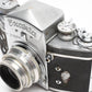 Exakta V w/Tessar 50mm f3.5 lens, UV, Tested, works well