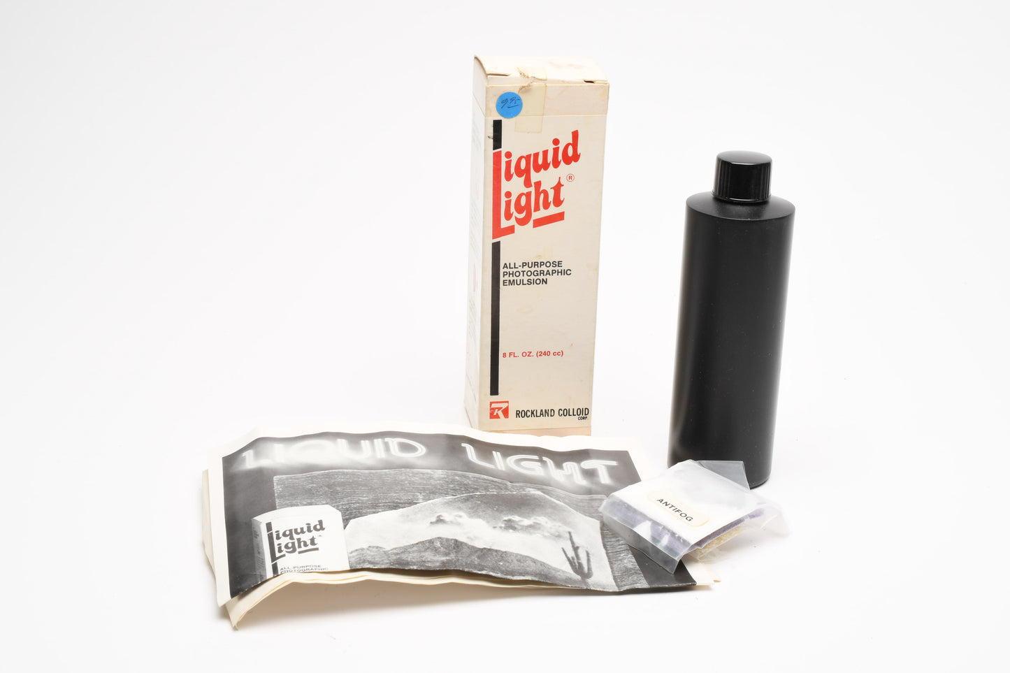 Rockland Liquid Light Photo Emulsion Expired May 1980, New