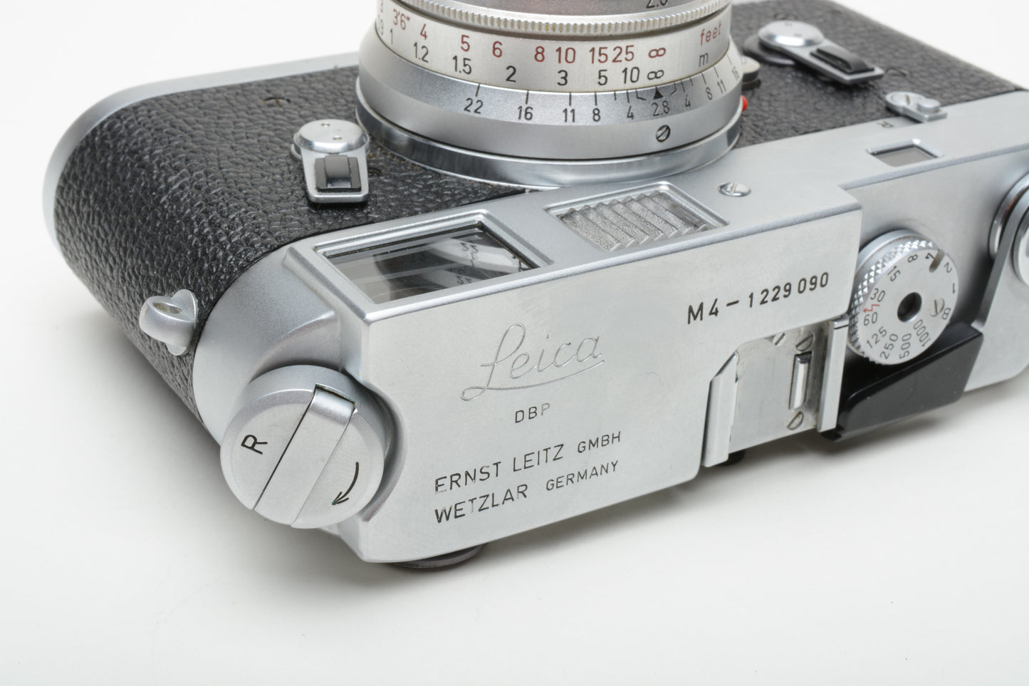 Leica M4 Chrome 35mm Rangefinder w/Summaron 35mm f2.8 Full CLA, Nice!