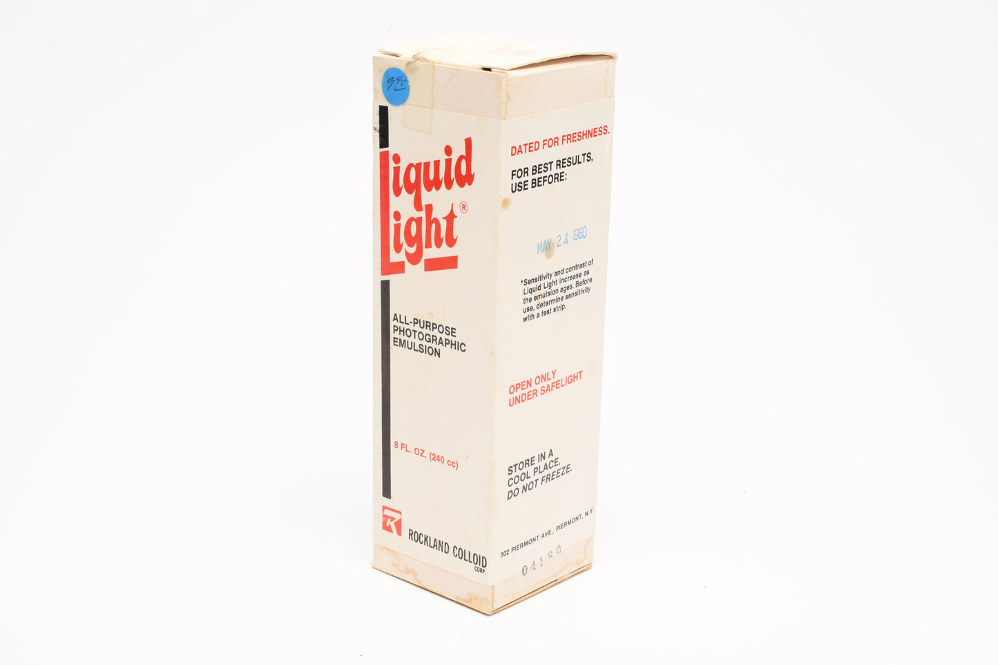Rockland Liquid Light Photo Emulsion Expired May 1980, New