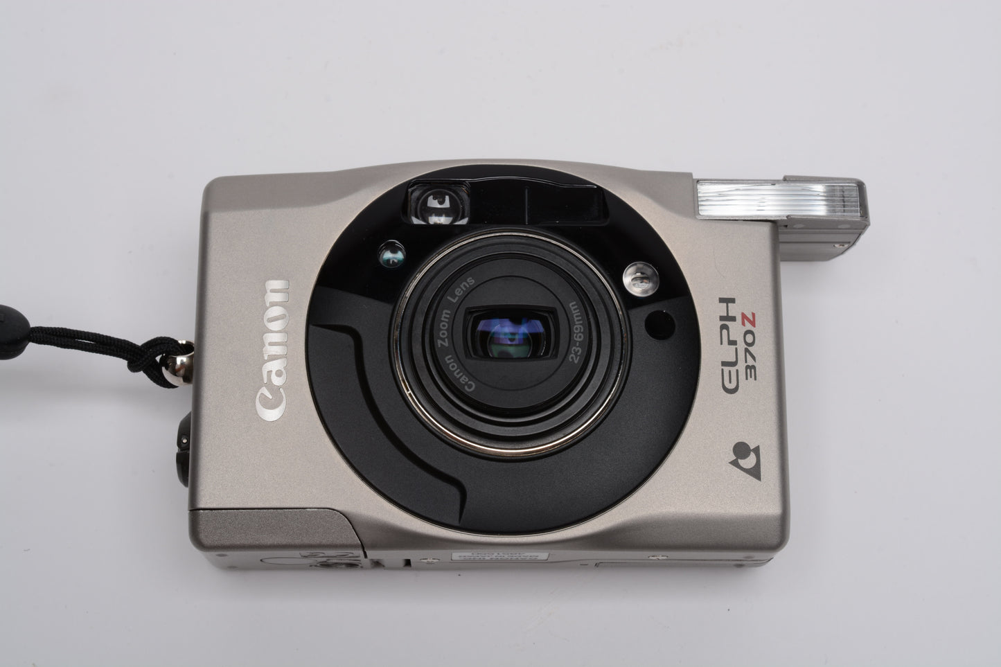 Canon Elph 370Z APS camera w/Roll of film!, Case, Tested, Mint-
