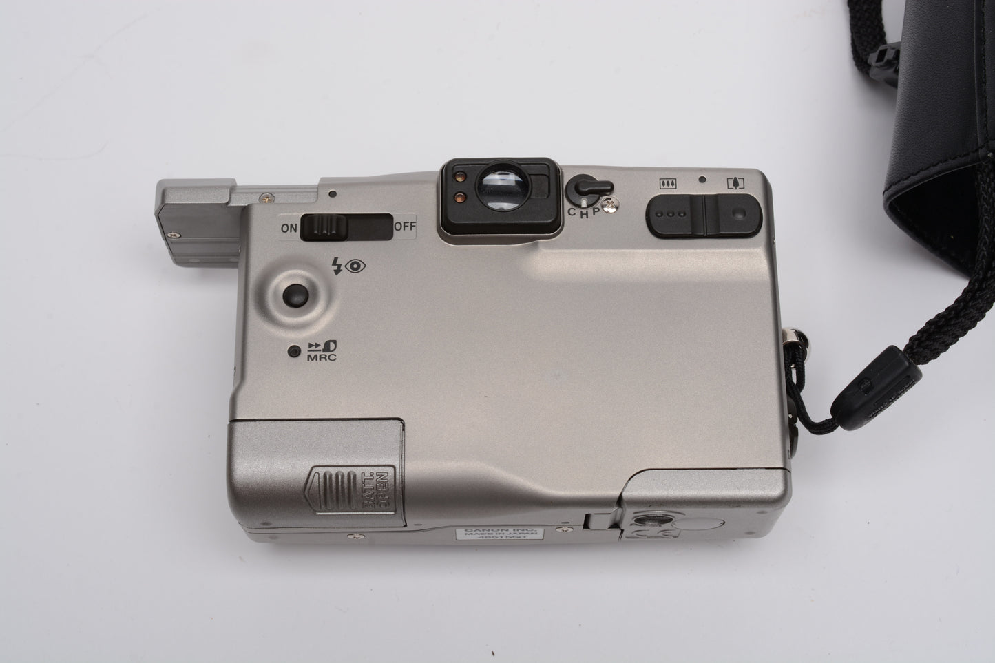 Canon Elph 370Z APS camera w/Roll of film!, Case, Tested, Mint-