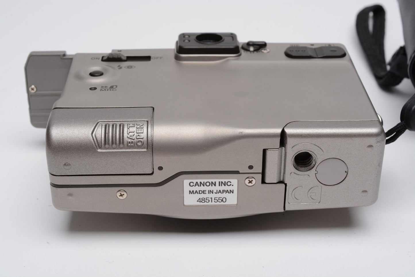 Canon Elph 370Z APS camera w/Roll of film!, Case, Tested, Mint-