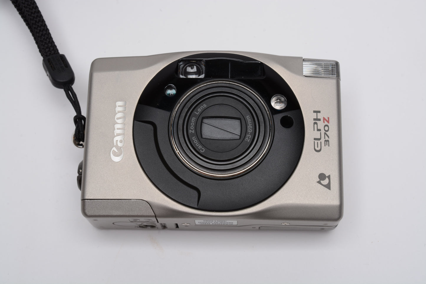 Canon Elph 370Z APS camera w/Roll of film!, Case, Tested, Mint-