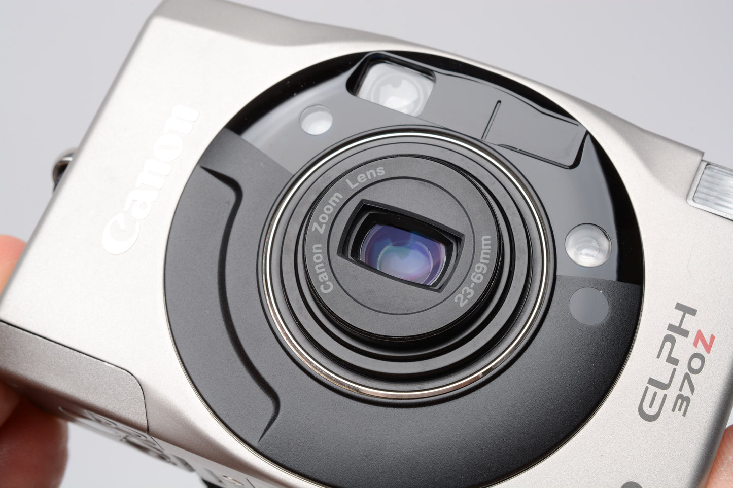 Canon Elph 370Z APS camera w/Roll of film!, Case, Tested, Mint-